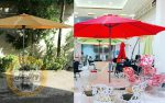 چتر باغی سایبان قطر چهار متری