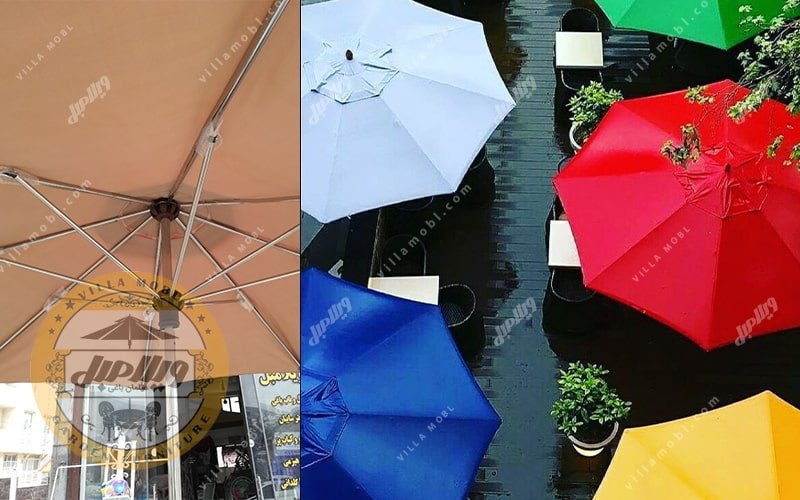 چتر باغی سایبان قطر چهار متر