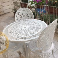 میز و صندلی طاووسی یا چکاوک