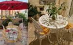 صندلی طاووسی آلومینیومی