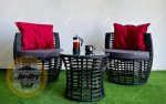 مبلمان باغی حصیر بافت مدل جورجیا