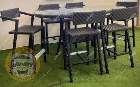 مبلمان باغی حصیر بافت لاریدو