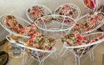 مبل باغی فلزی مدل شعاعی (اقتصادی)