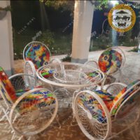 مبل باغی و ویلایی مدل گلبرگ