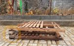 میز چوبی تاشو ۴نفره