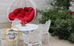 میز صندلی آلومینیم مدل زاگرس