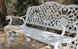 نیمکت جنس آلومینیوم 3نفره مدل چنگ