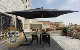چتر باغی سایه بان پایه کنار مربع 4در4