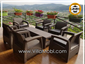 مبلمان باغی پلیمری