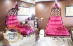 تاب ریلکسی مدل درازکش مونیخ دو نفره صورتی