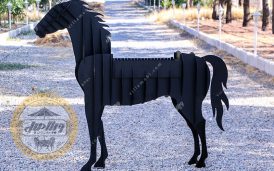 باربیکیو زغالی مدل اسب