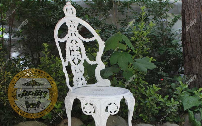 صندلی باغی آلومینیومی مینا