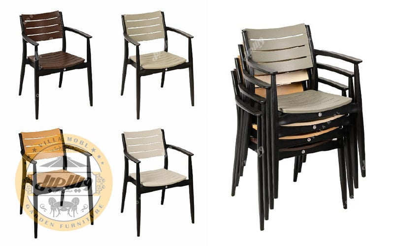 مشخصات میز و صندلی پلیمری مدل باران