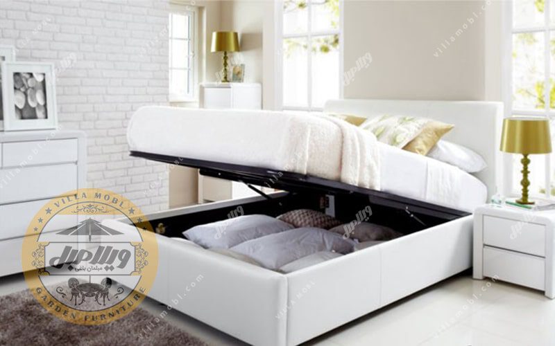 تخت باکس جک دار و تاج باکس دو نفره