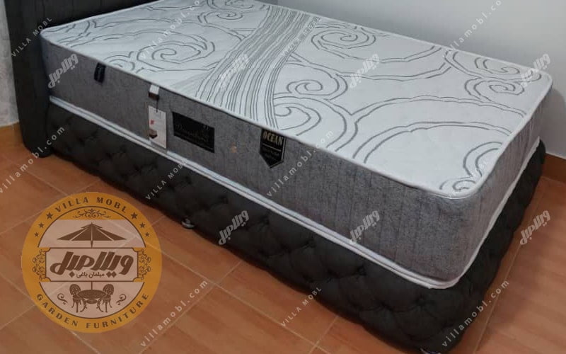 گالری تخت باکس ثابت و جک دار و تاج باکس یک نفره
