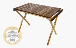 میز تاشو مسافرتی چوبی