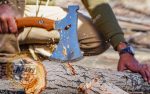 تبر آفرودی دسته چوبی