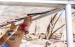 نصب سایبان بغل خودرو مسافرتی