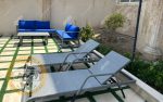 تخت استخری حصیری ویلاپارک
