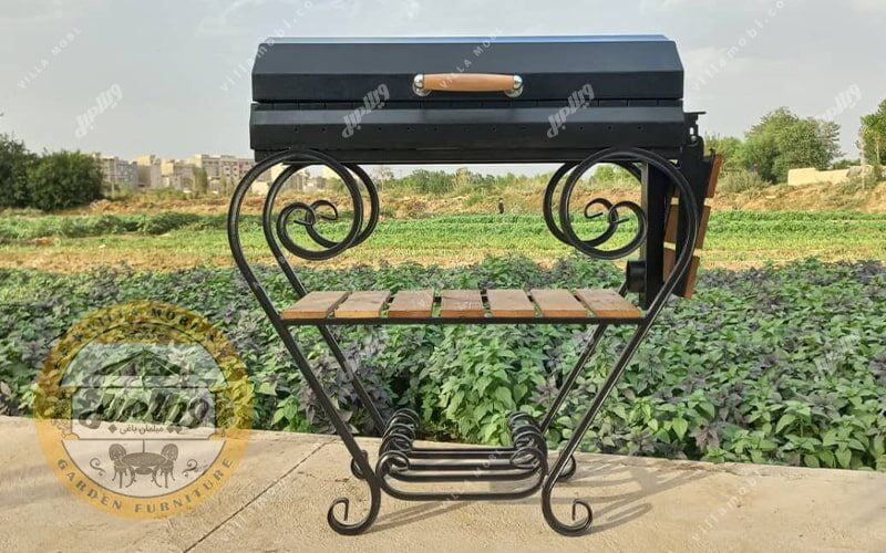 کباب پز و منقل زغالی مدل آریا