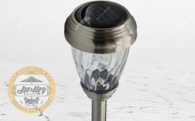 چراغ باغچه‌ای خورشیدی مدیا مدل غنچه