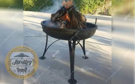 آتشدان گرد سه پایه قوس دار کد ۳۱۴