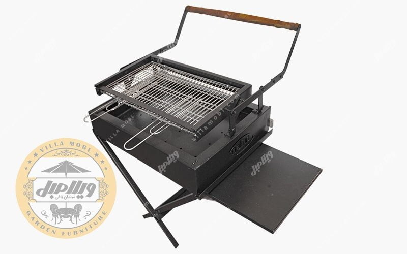 باربیکیو پدالی زغالی مدل Dino