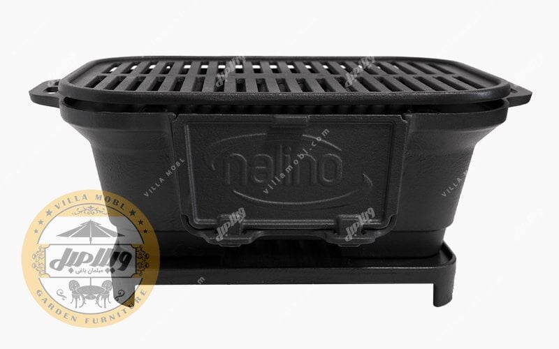 منقل باربیکيو زغالی مدل Roza