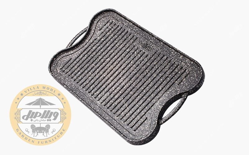 تابه گریل چدن دو طرفه مدل Fontana