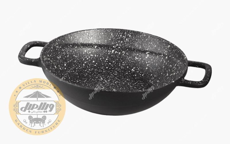 تابه ووک چدن سایز 28 بدون درب