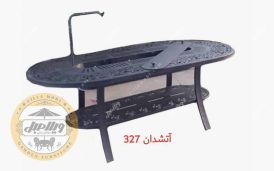 آتشدان و فایرپیت هیزمی یا گازی کد 327