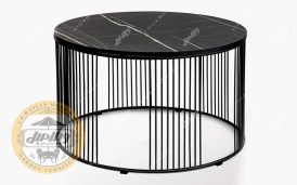 میز جلو مبلی گرد نگین قطر 80