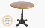 میز پایه آنتیک چدنی مشکی