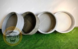 سینی شناور استخری مدل حصیربافت