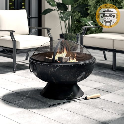 آتشدان هیزمی یا آتشدان گازی