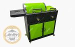 خرید باربیکیو گازی با کابین و پلوپز سایز 40×80