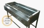 کباب پز گازی 200 با پایه استیل