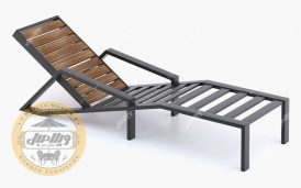 تخت کنار استخری مدل رویال