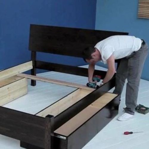 تعمیر تخت چوبی - رپرتاژ