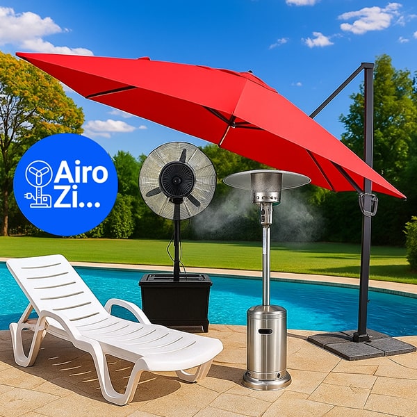 چتر و هیتر و پنکه